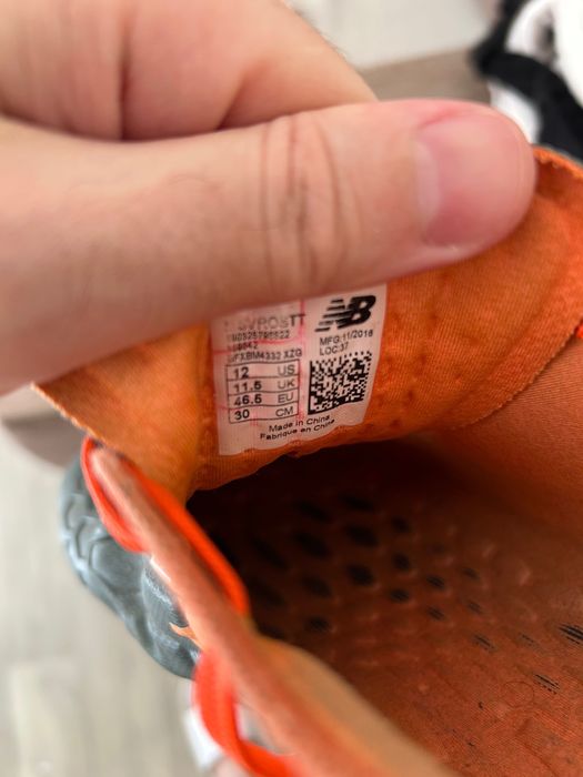 Футбольні бутси 45 р New Balance
