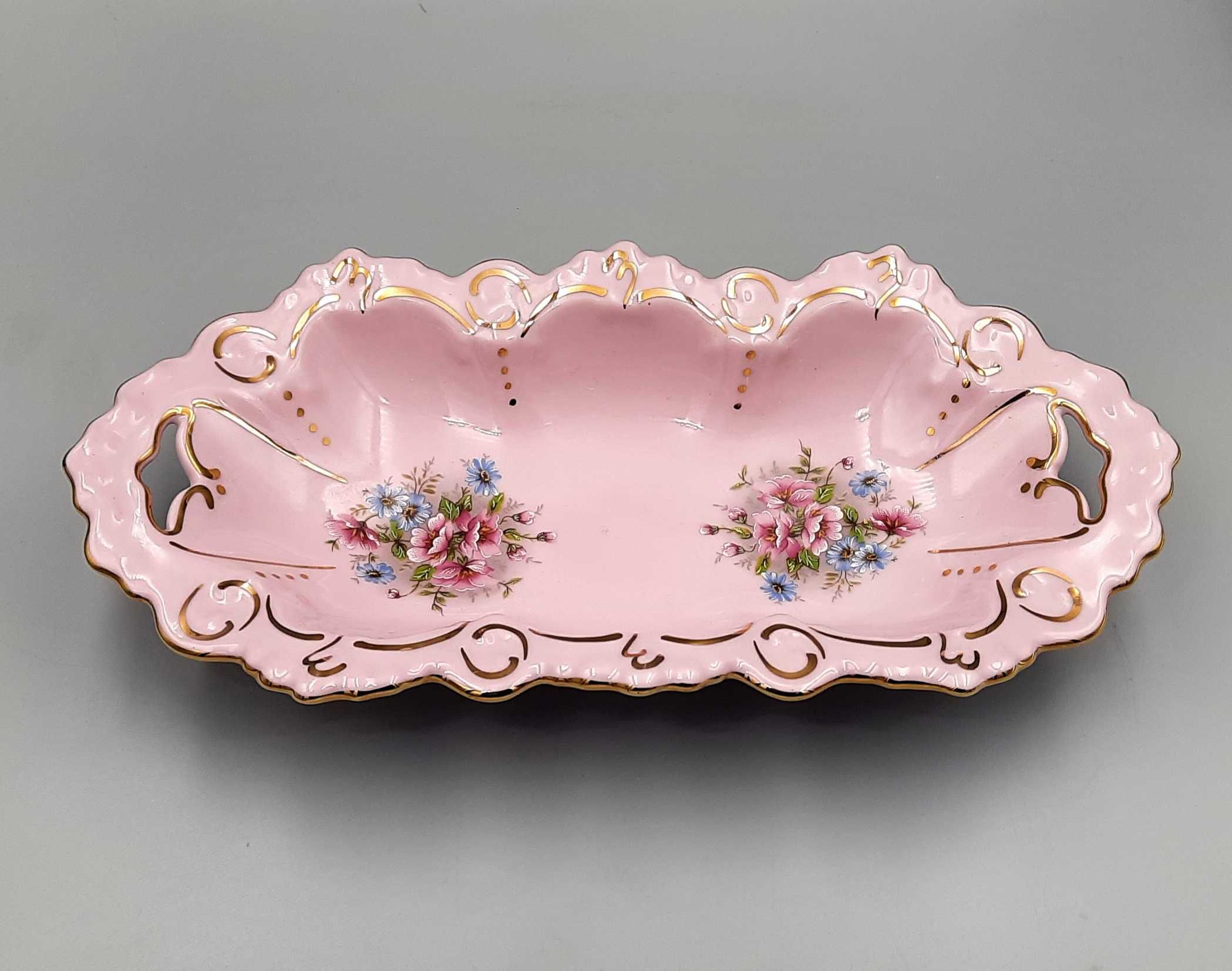 Patera Chody rose porcelain A.J.W