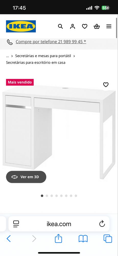 Secretaria IKEA Micke