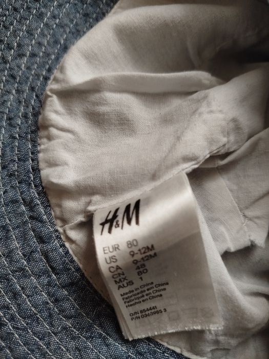 Zestaw kapelusz na lato, chustka na głowę