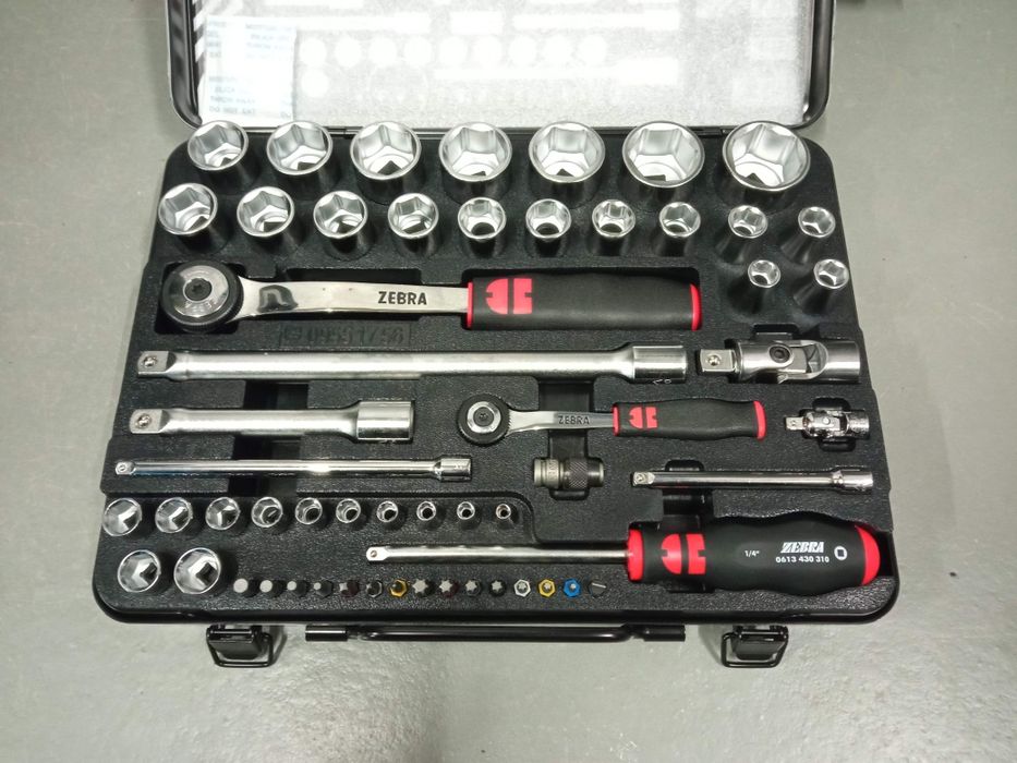 Zestaw kluczy Wurth 1/2" + 1/4" 56 elementów