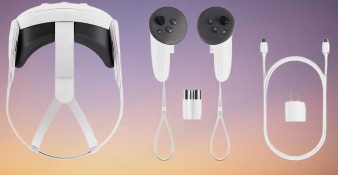 Nowe Gogle VR Quest 3 512GB+ 2 PADY