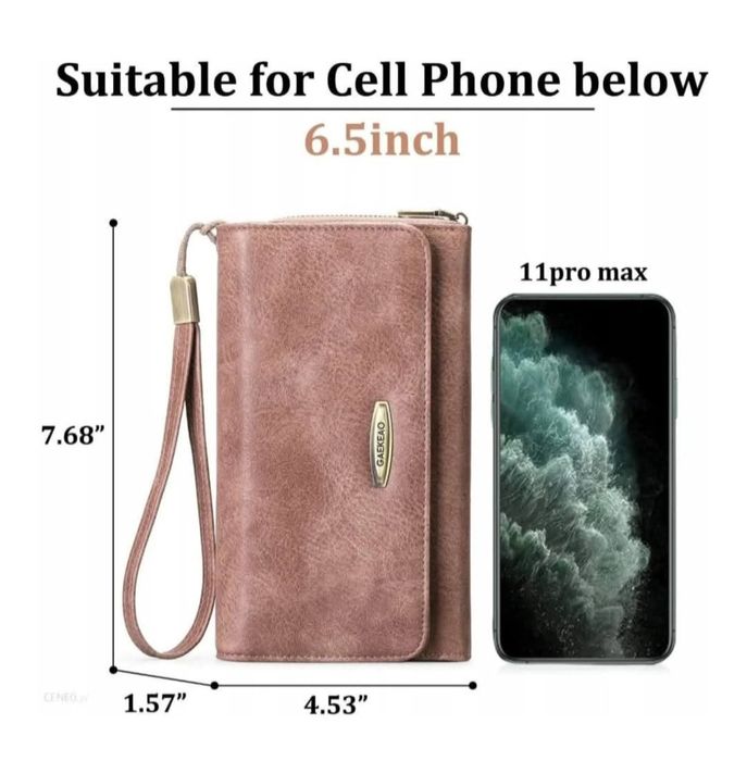 Duży portfel damski