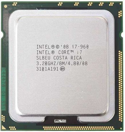 Процессор LGA1366 Bloomfield Intel Core i7 960 8x3.20GHz 8m Cashe 130W