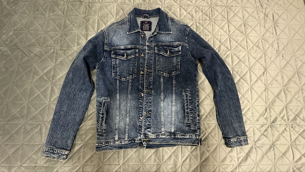 Джинсовая куртка мужская M-L