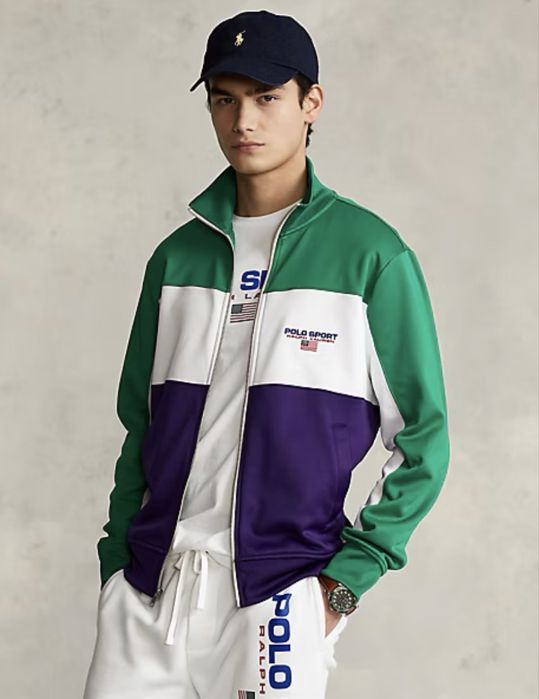 Мужской Спортивный флисовый костюм Polo Ralph Lauren. (L). Exclusive