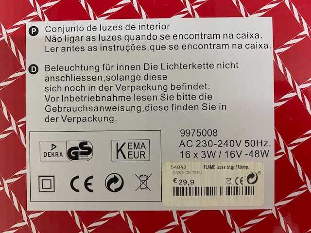 Lâmpadas Velas Flame da Area (3 caixas de 16 lâmpadas) - NOVAS