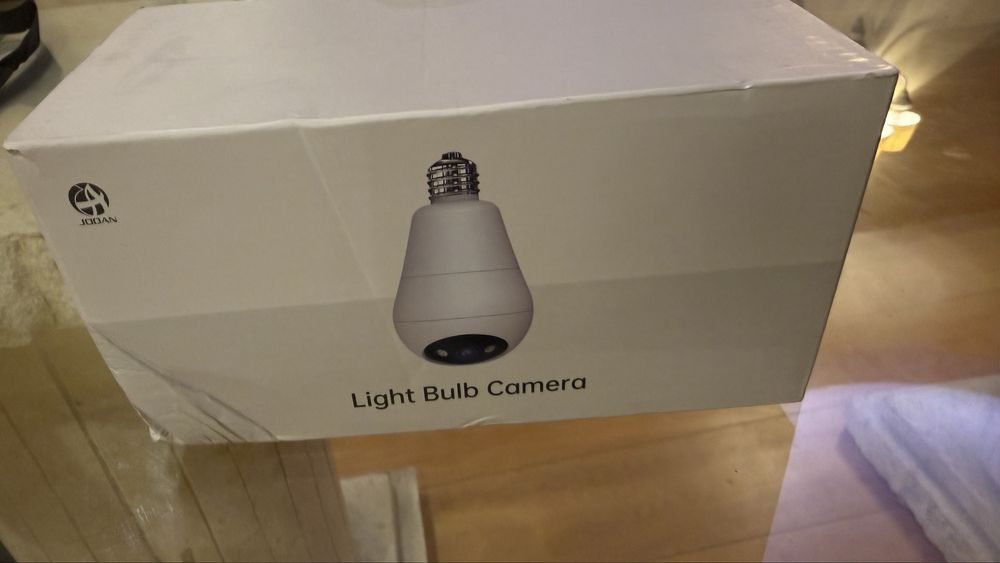 Lâmpada Inteligente com Câmara Wi-Fi HD JOOAN – Nova (E27)