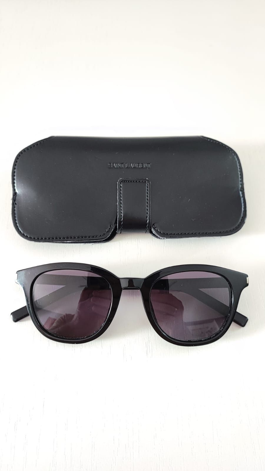 Saint Laurent damskie okulary przeciwsłoneczne SL 565/K SLIM-001