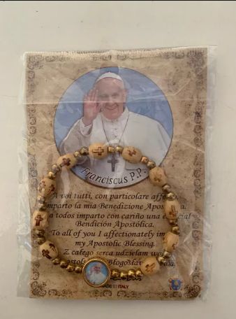 Pulseira Papa Francisco In Italy