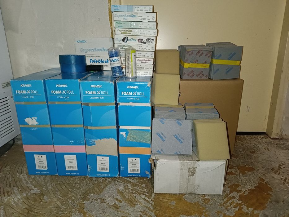 Kovax Наждак на поролоне Foam-X rolls
