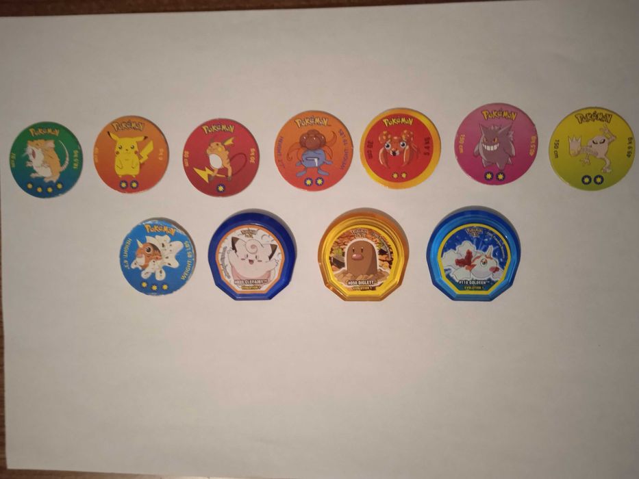 Pokémon Tazos Vários 2