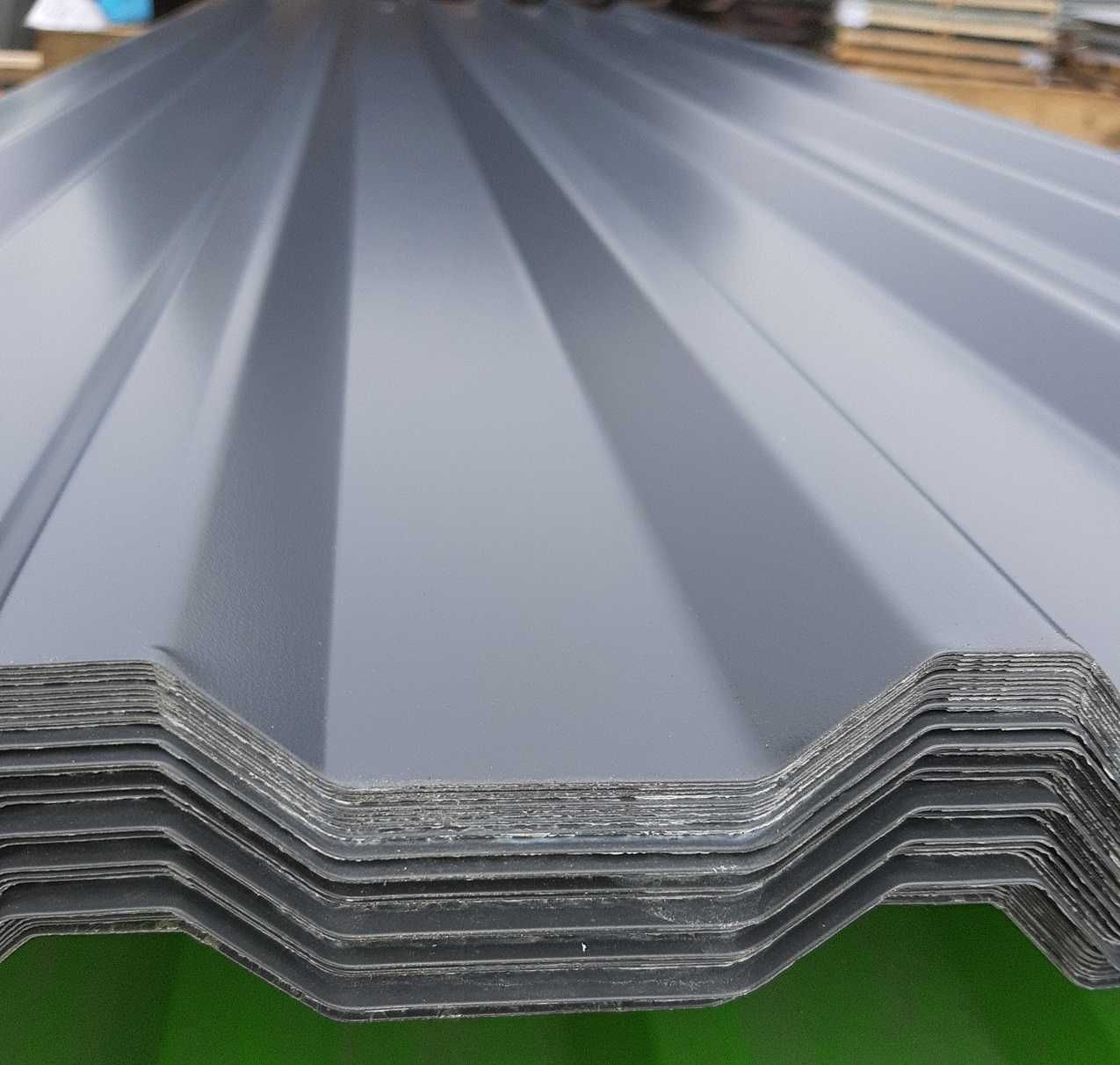 Blacha trapezowa ocynkowana grafit ral 7016
