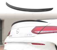 AILERON LIP SPOILER TRASEIRO PARA MERCEDES C COUPE W205 14-18