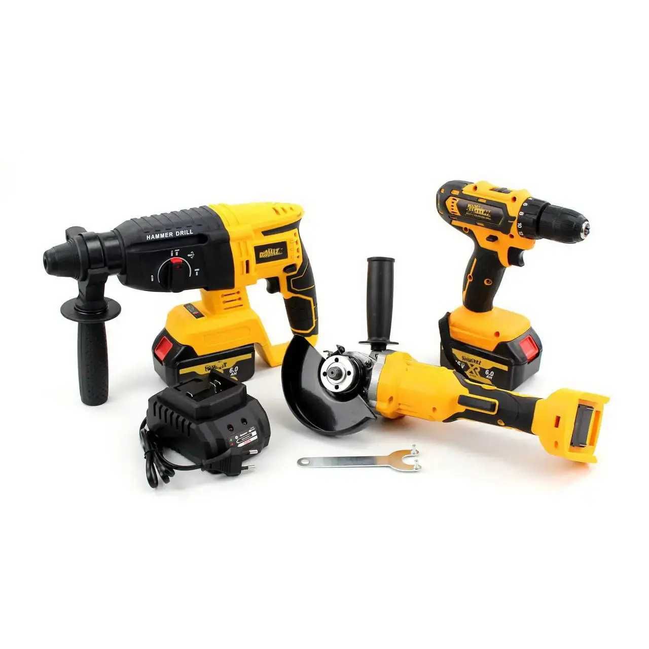 Набор инструмента 3в1 DeWALT 36V АКБ. Арт. 46251