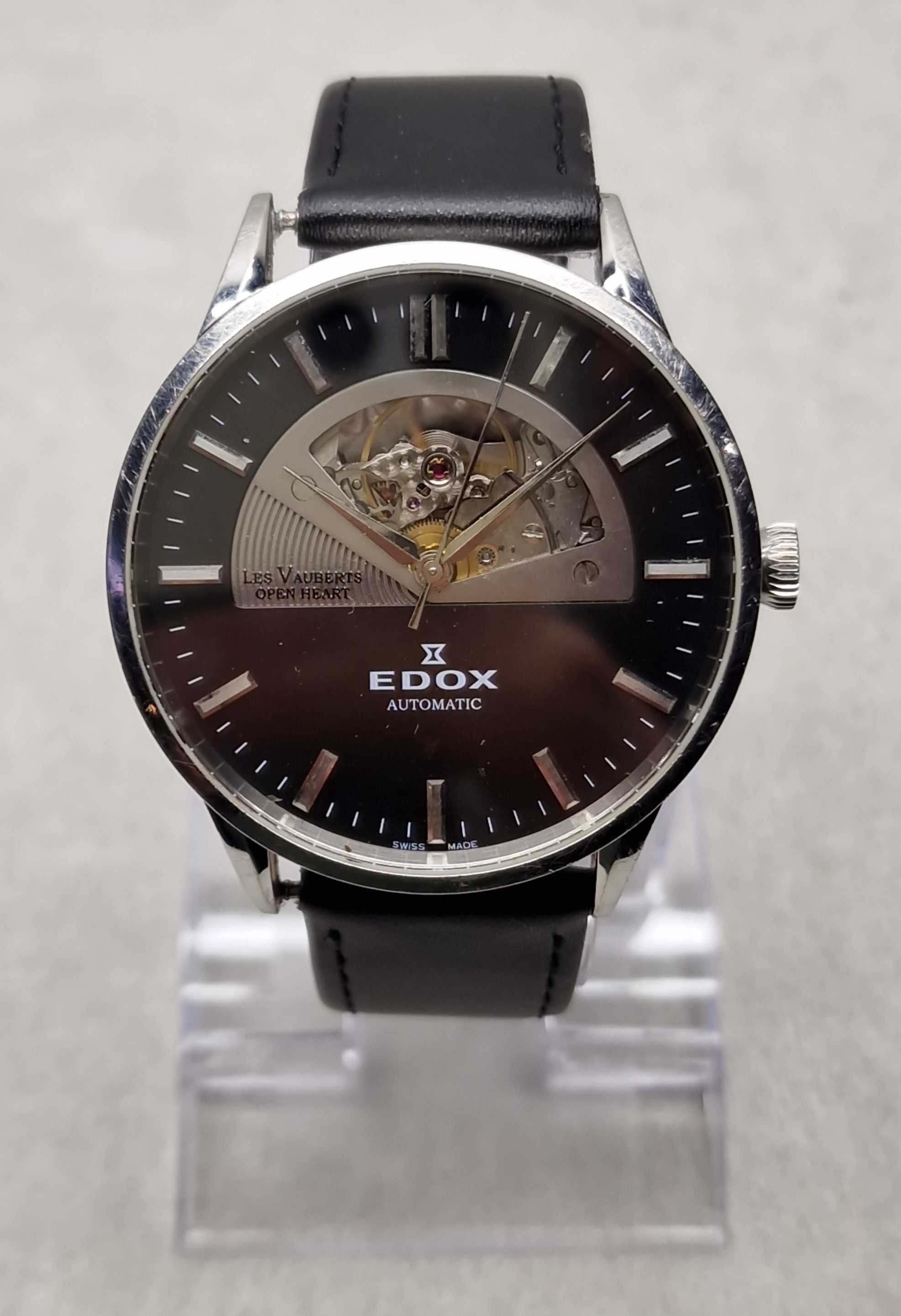 Zegarek Edox Les Vauberts  Automatic Open Heart