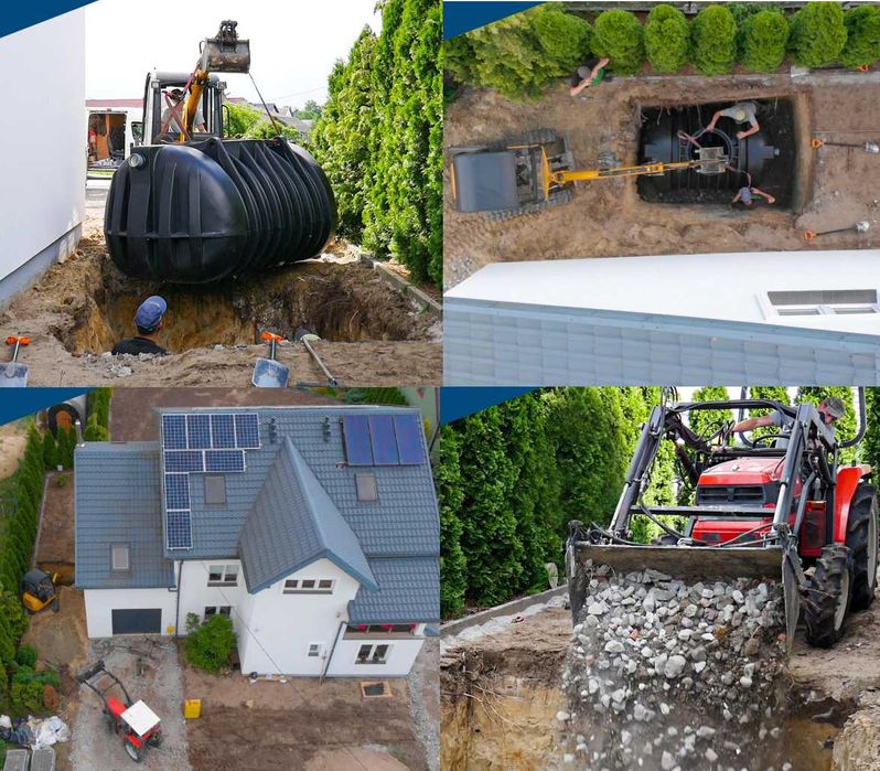 Zbiorniki na deszczówkę podziemne i naziemne zbiornik retencyjny RSM