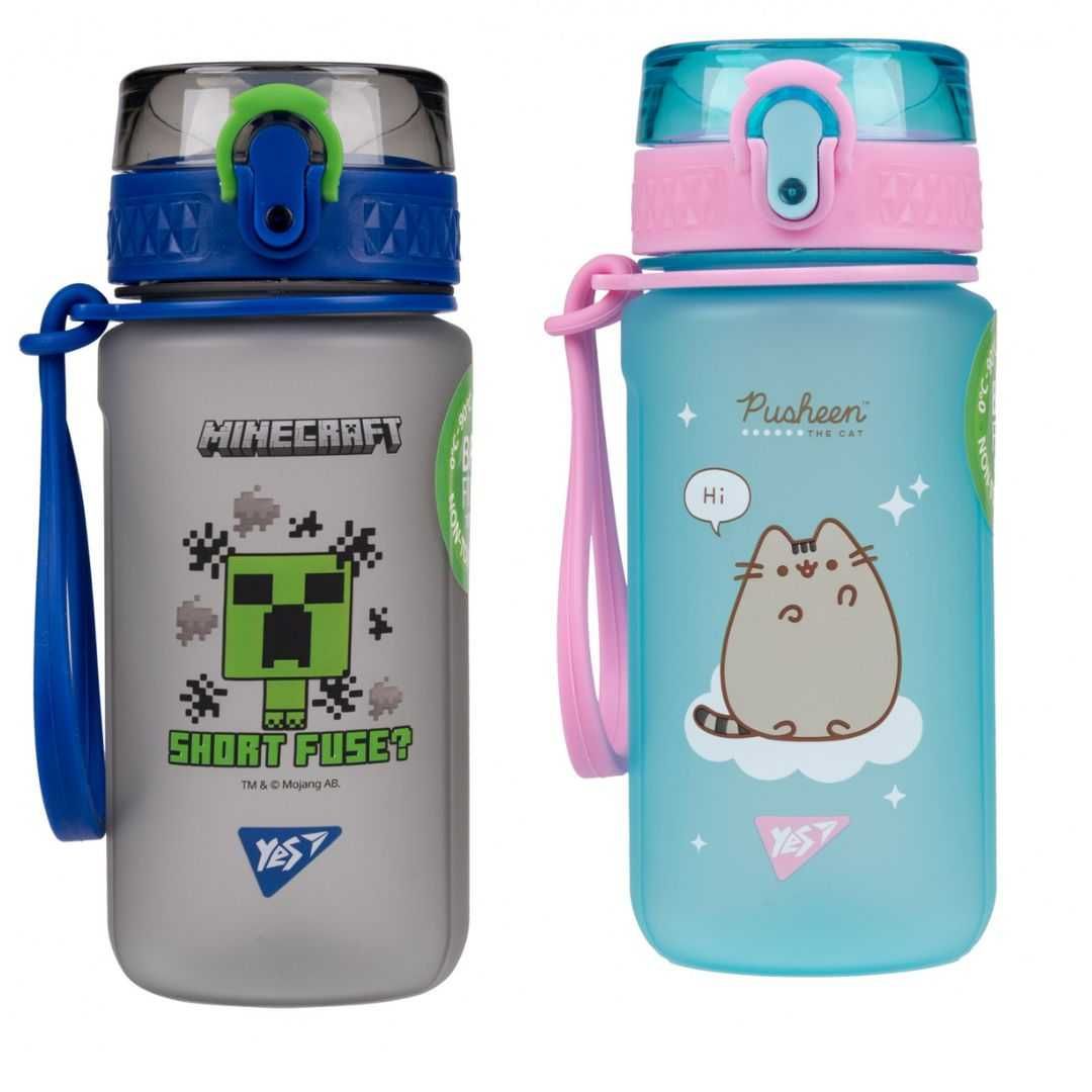 Пляшка для води Yes Pusheen/ Minecraft 500 мл 708180