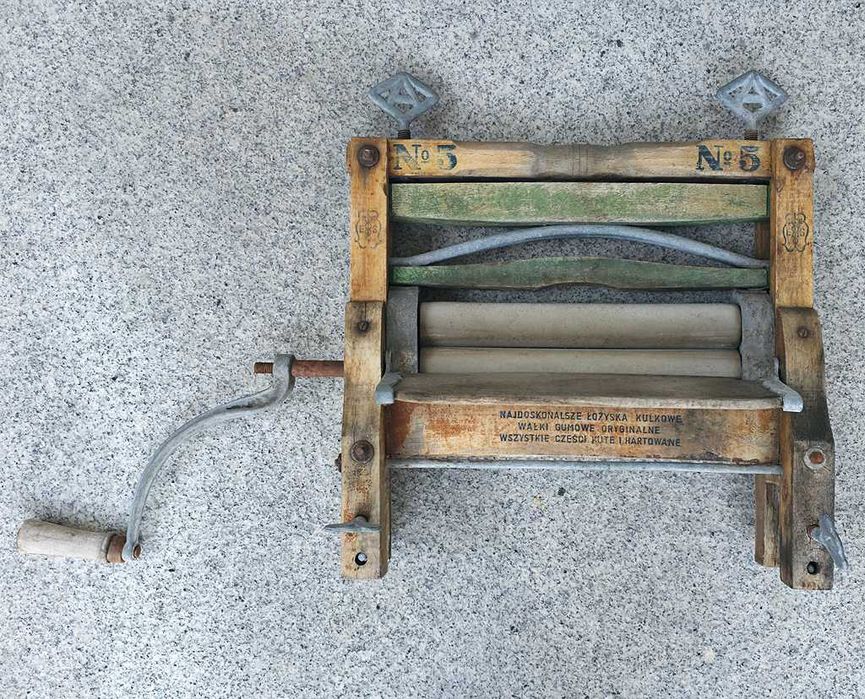 Magiel ręczny - II RP 1919 - 39 - Warszawa LES