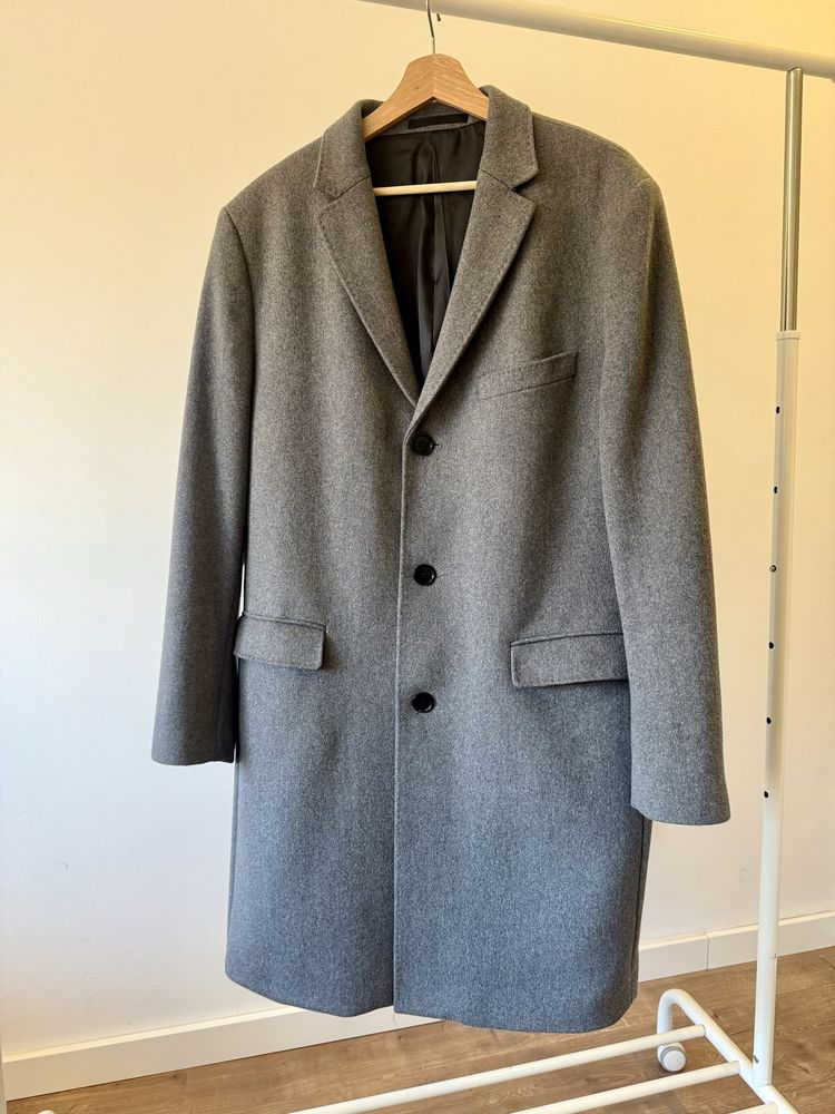 Sobretudo masculino H&M com cashmere
