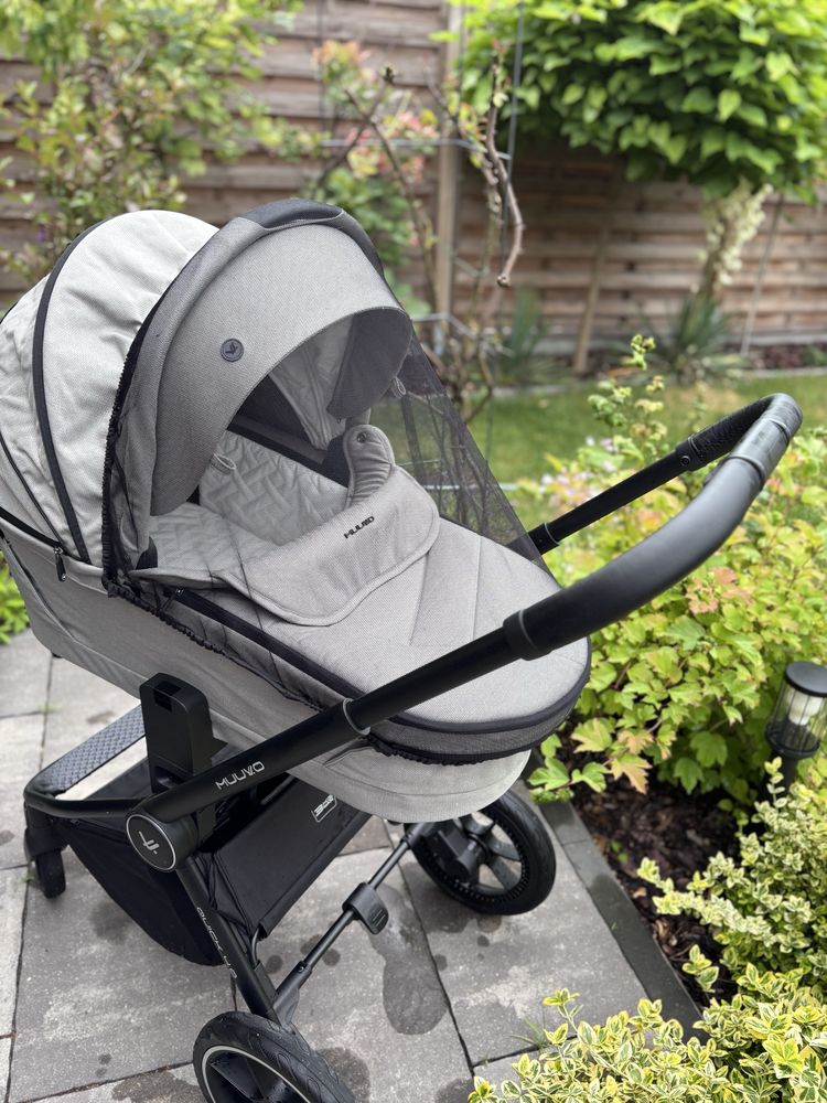 Wózek 2w1 muuvo quick 4.0 zestaw