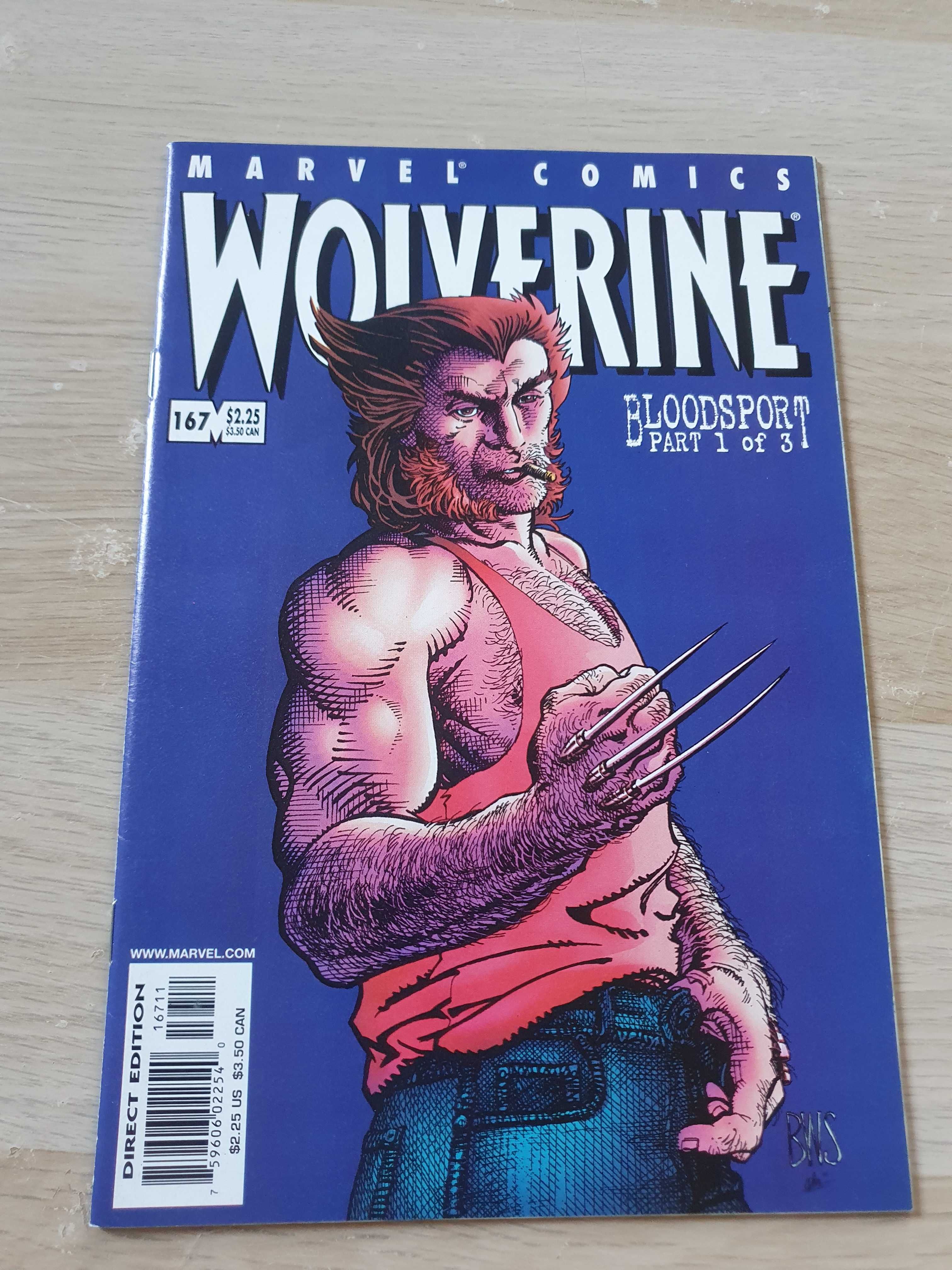 Wolverine vol. 1: 163-165, 167 (2001) (ZM28)