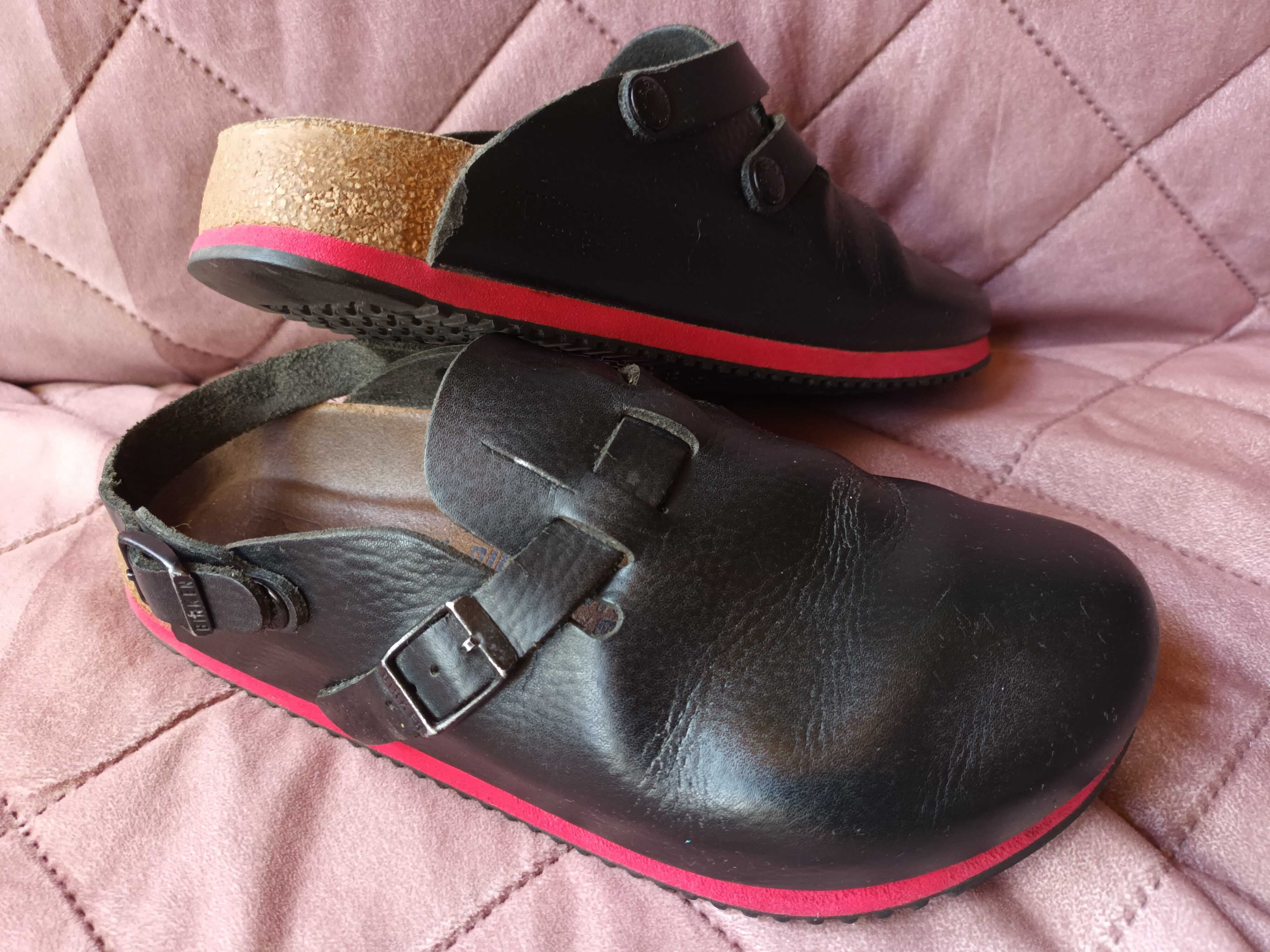 BIRKENSTOCK mule Kay SL z miękką wkładką Skóra r.39