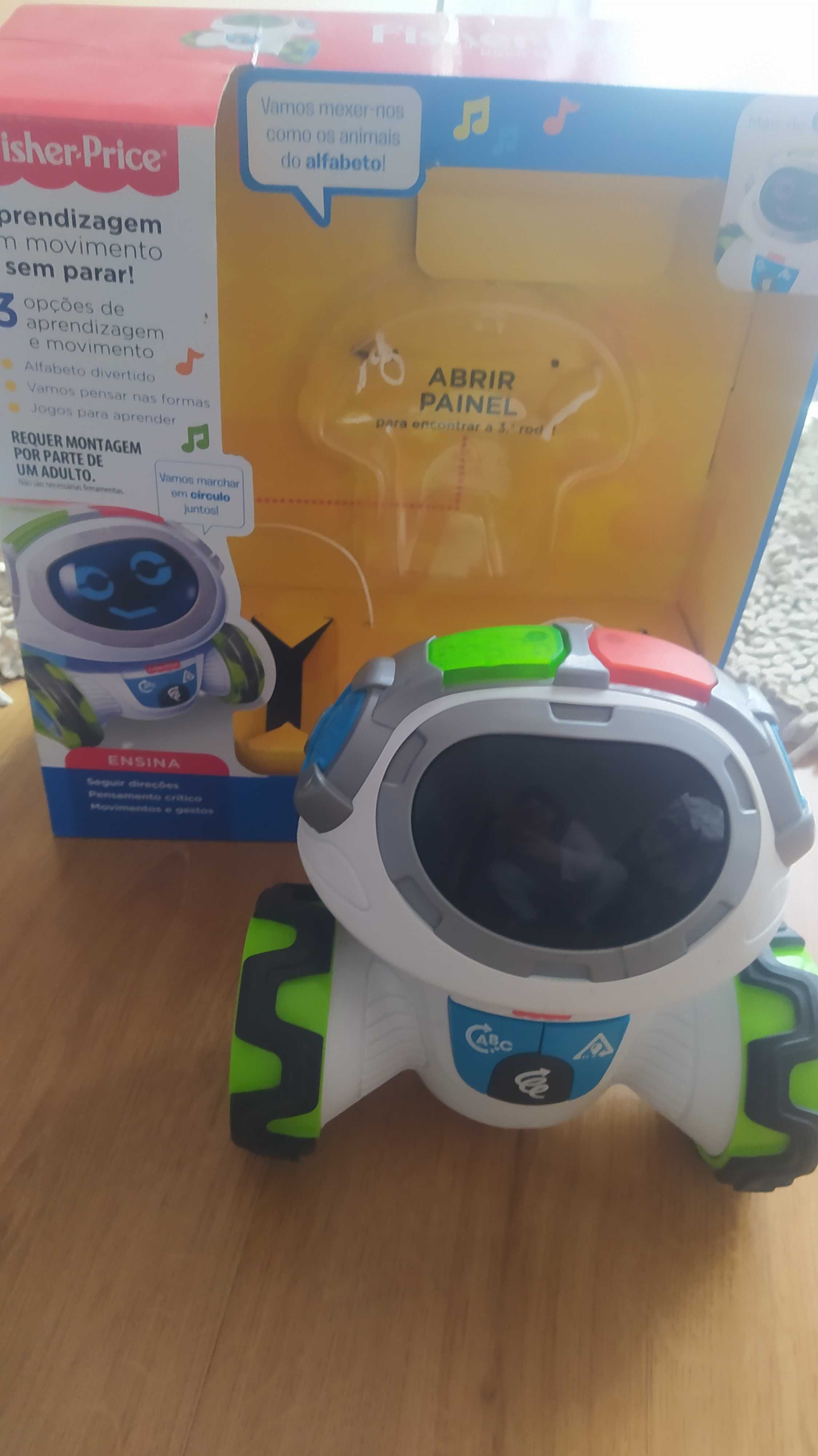 Robot como Novo Fisher Price