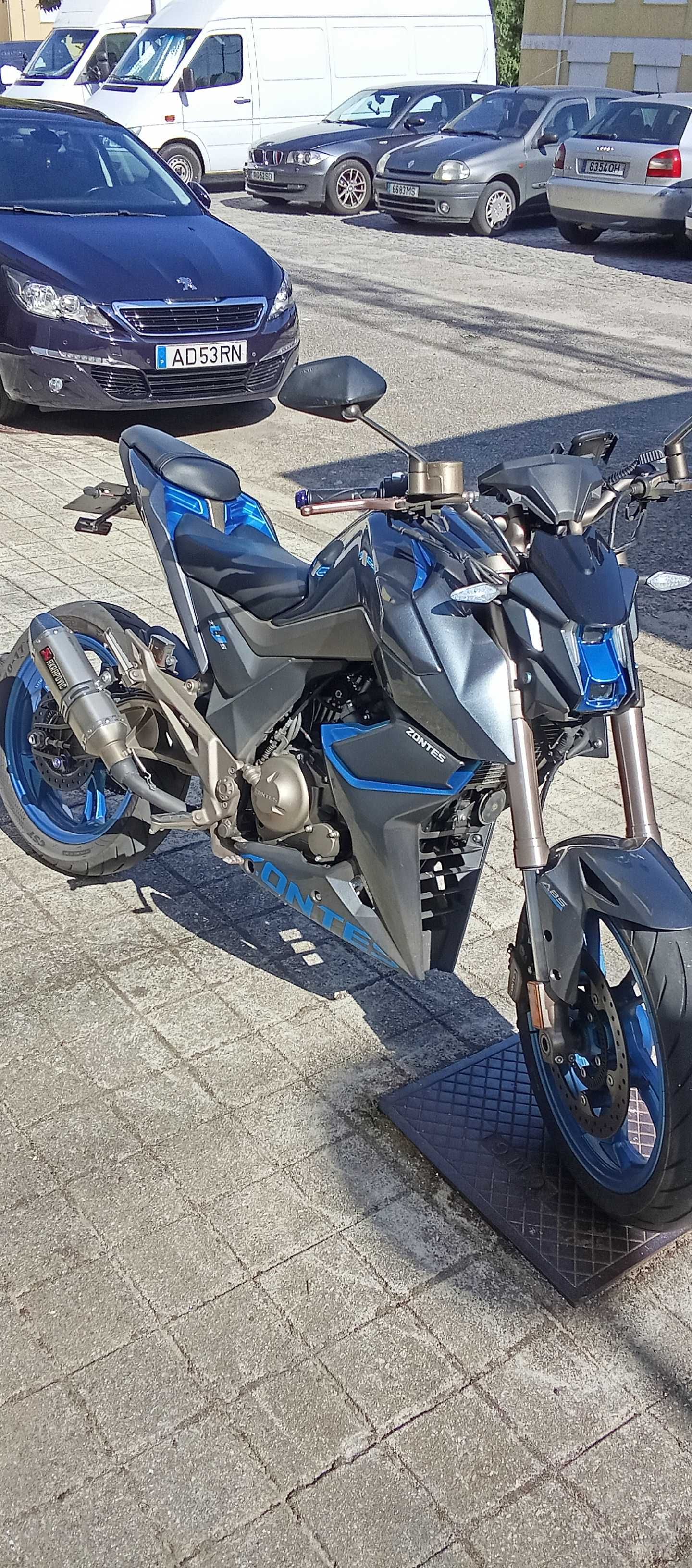 Zontes zt 125 u como nova