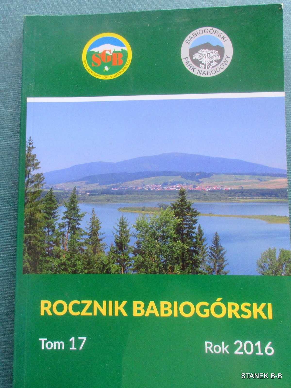 Rocznik  babiogórski  tom 17 rok 2016