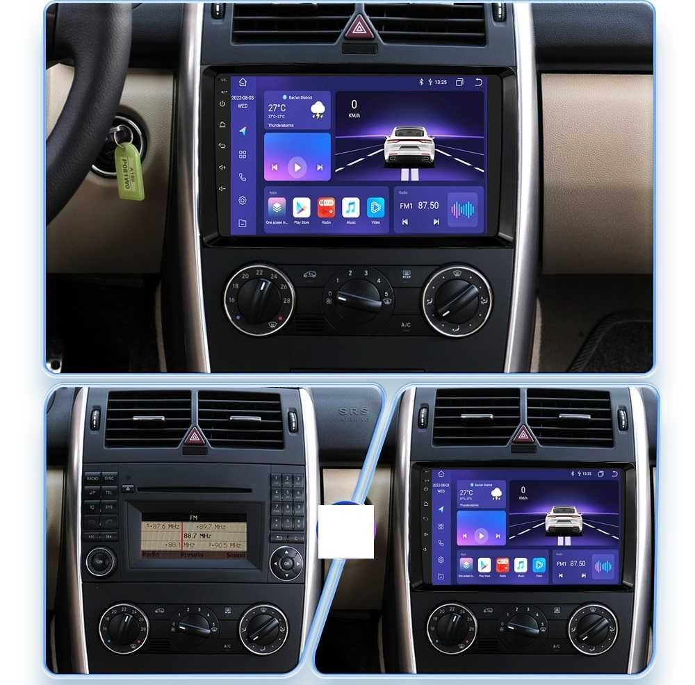 Radio FM RDS DAB+ GPS WiFi SD Android Mercedes Sprinter Vito Viano A B