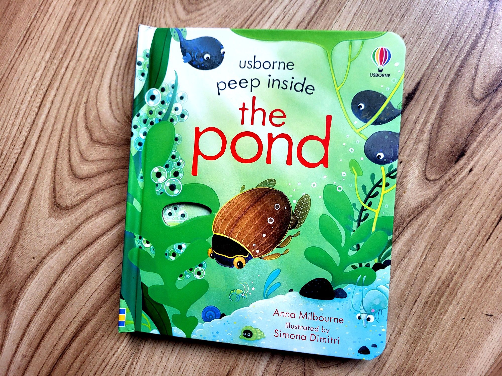 The Pond Usborne Peep Inside z okienkami po angielsku