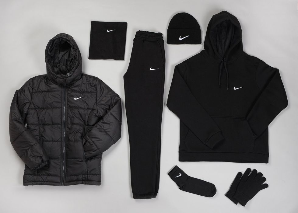 Зимовий комплект 6в 1 Куртка Европейка + Спортивный костюм на флисе