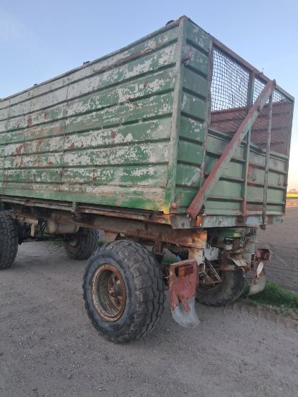 Przyczepa rolnicza HL 8011 import Niemcy