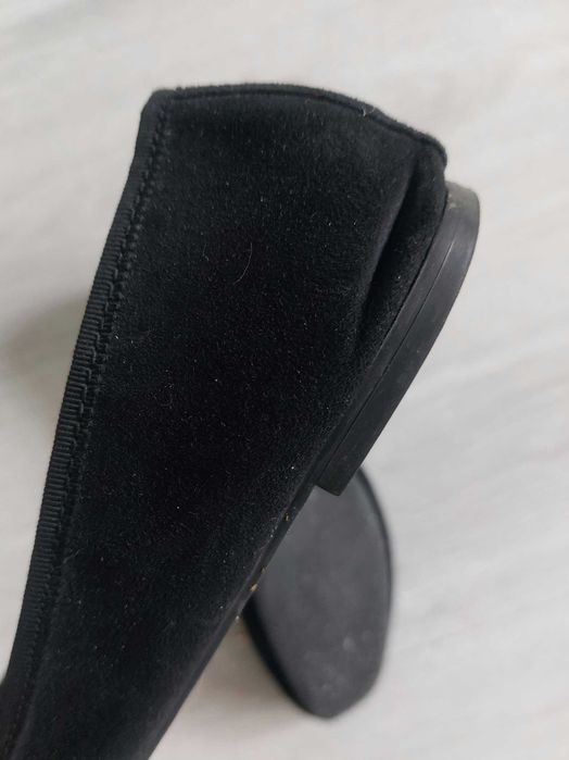 Czarne baletki H&M buty damskie 40
