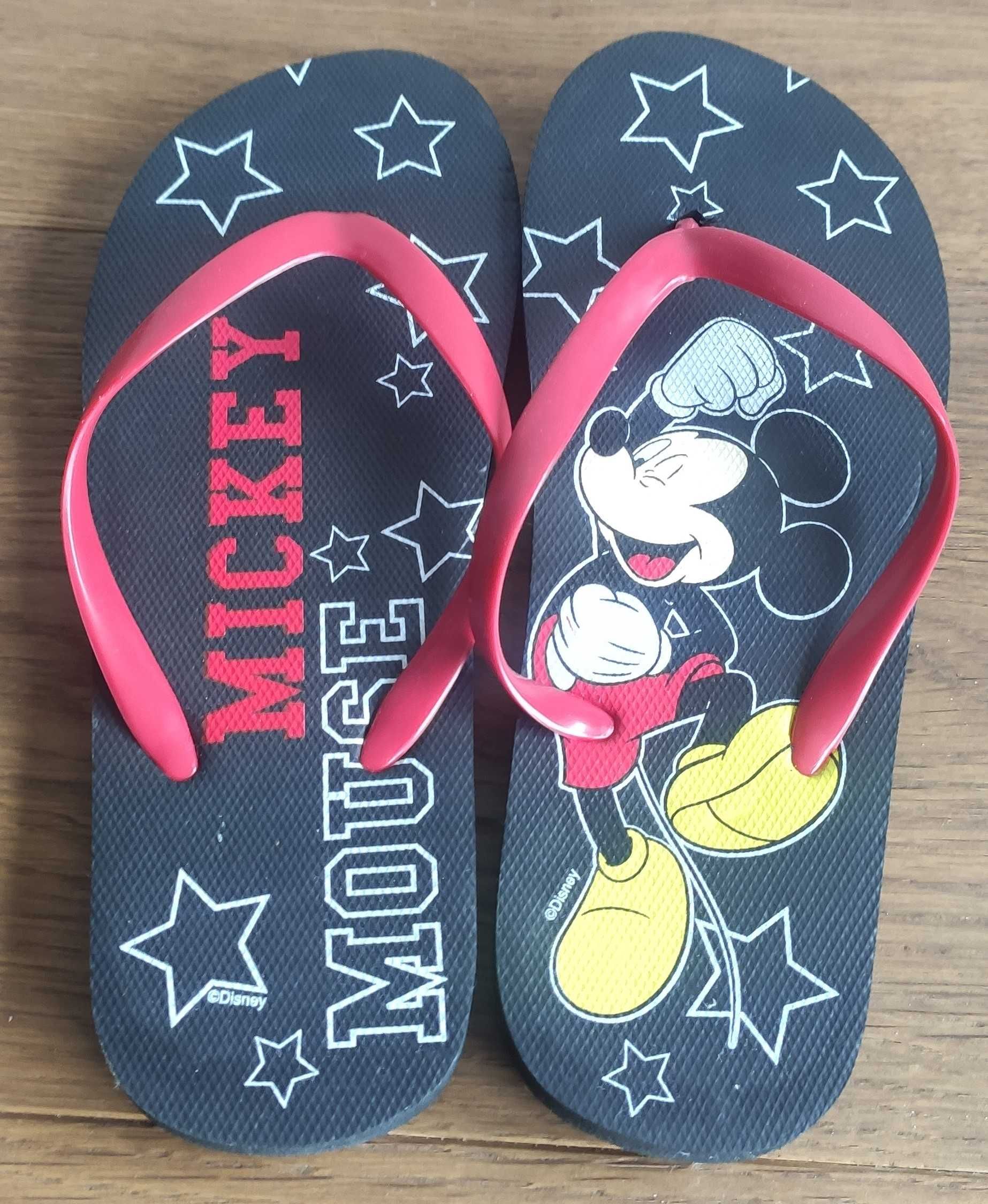 Klapki, japonki dziecięce, rozm. 32/33, Myszka Miki - Mickey Mouse