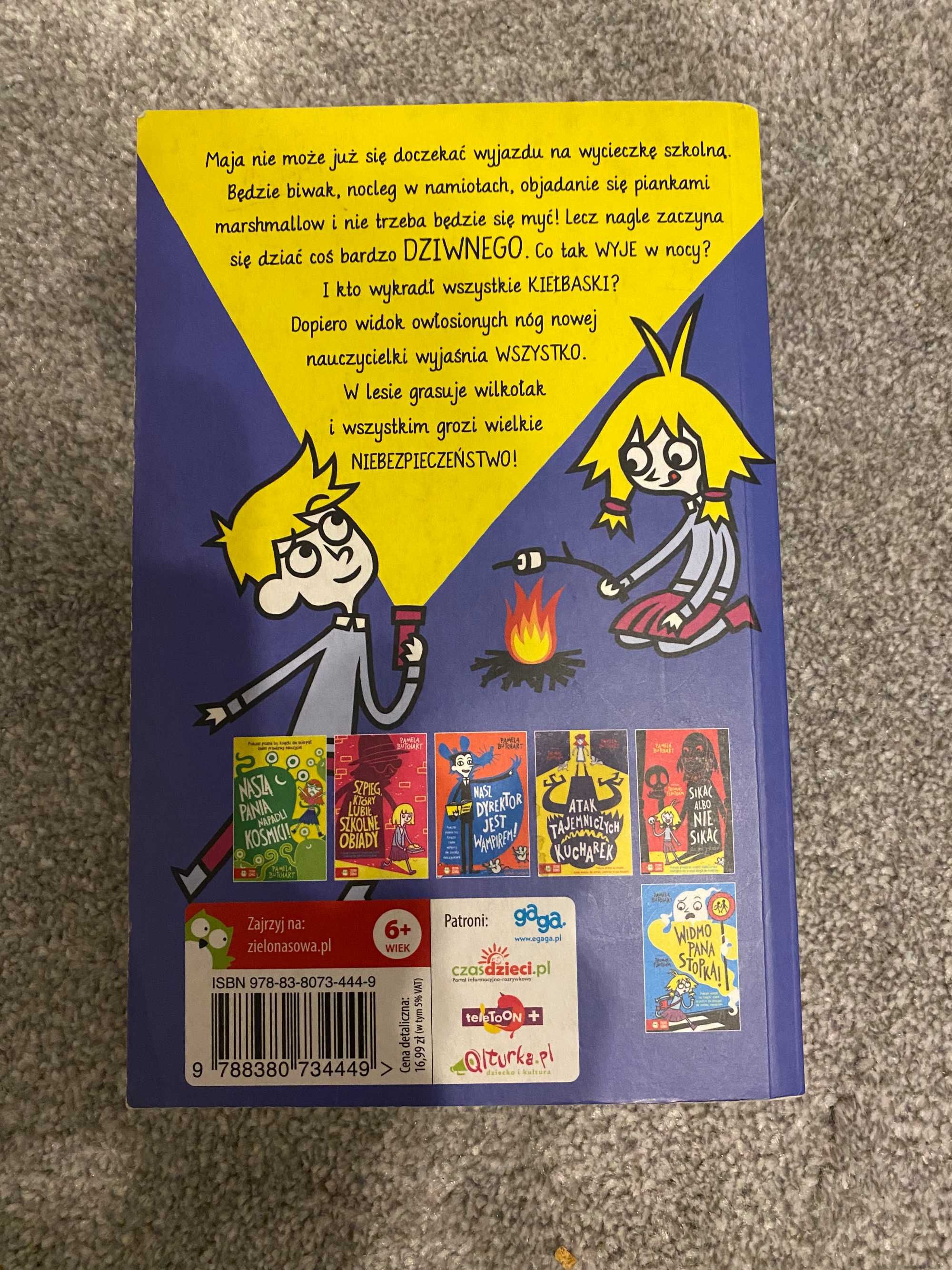 Książka „Wilkołak w moim namiocie”