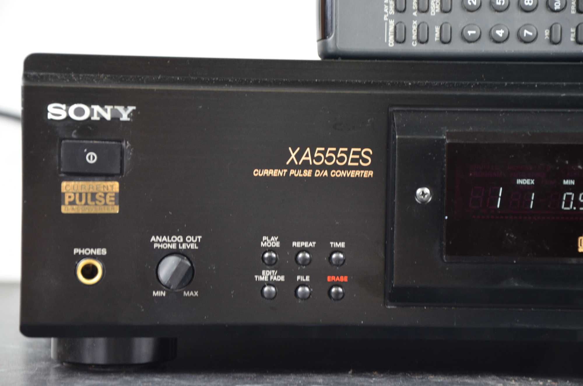 Odtwarzacz CD SONY CDP-XA555ES Pilot Oryginał Stan BDB Okazja