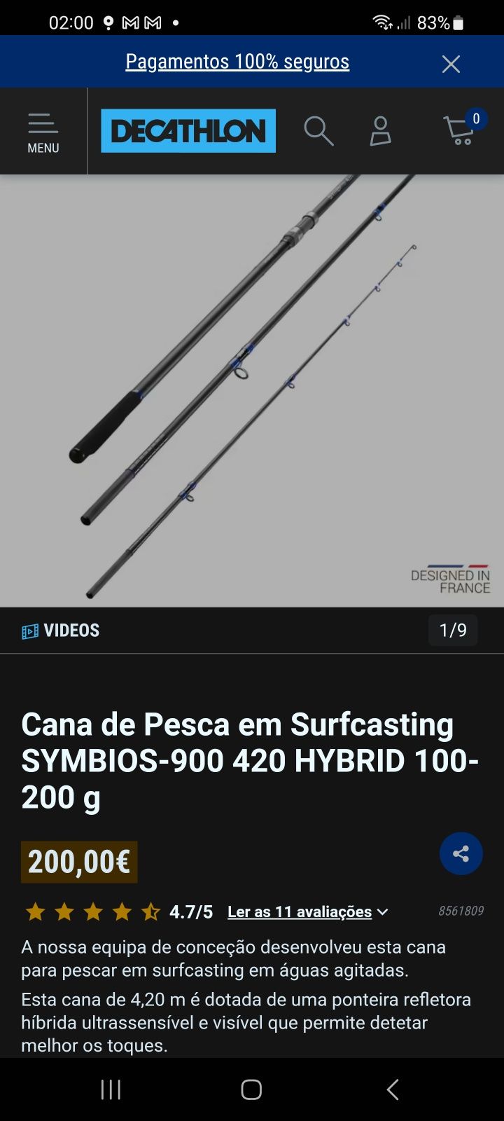 Diverso equipamento Pesca