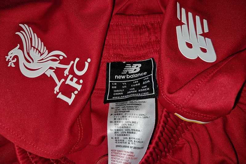 Liverpool F.C. New Balance NB Dry 2015-16 home size: YL-146