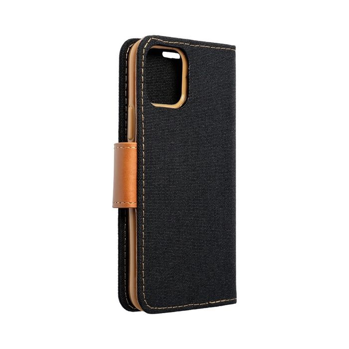 Etui Canvas Book do Samsung Galaxy S23 FE Black / Brown