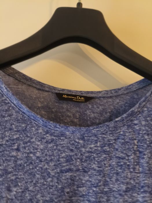 Camisola Azul M Massimo Dutti