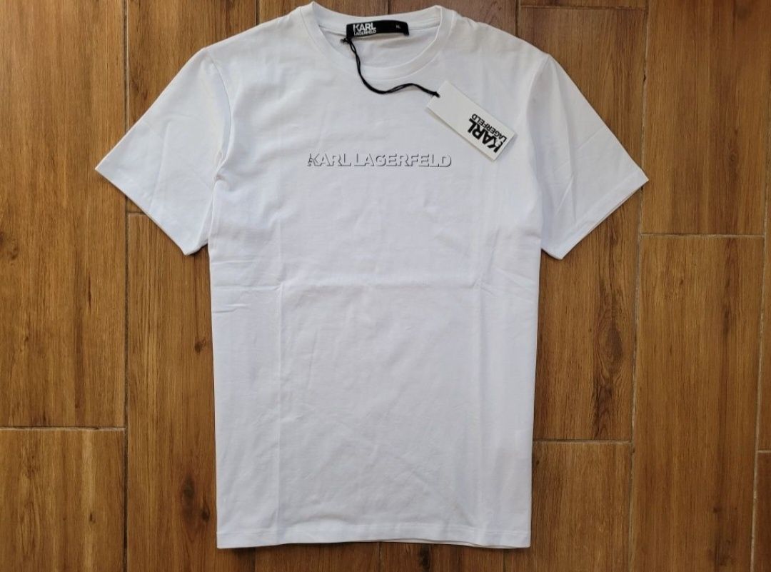 Bluzka Koszulka T shirt Męski Karl Lagerfeld XL