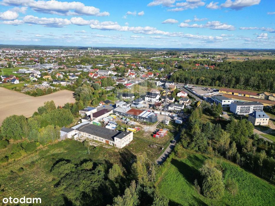 Budynek biurowy hala magazynowo produkcyjna