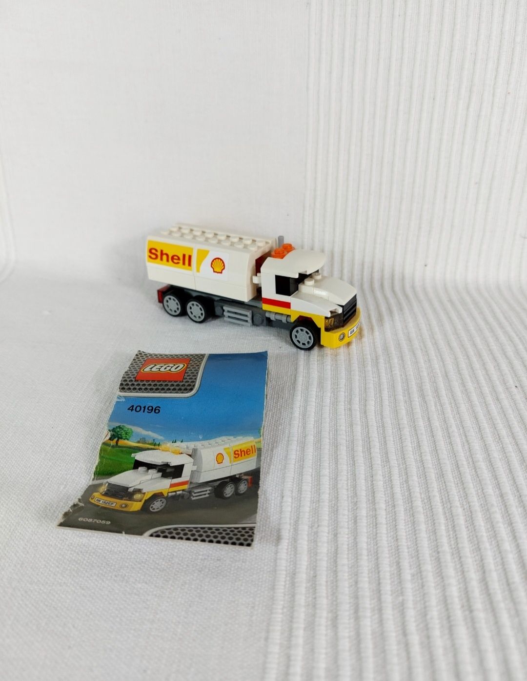 Unikatowy Set Zestaw Klocków Lego 40196 Racers Shell Tanker Kompletny