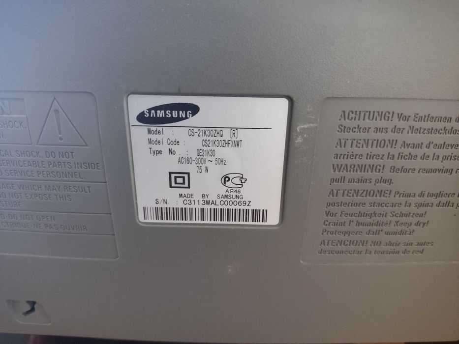 Телевизор Samsung CS-21K30ZQ