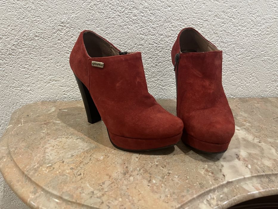 Botins Ginova Vermelhos
