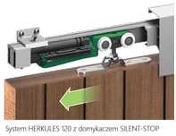 Domykacz do drzwi przesuwnych Silent-Stop Herkules, Sigma, SLID’UP
