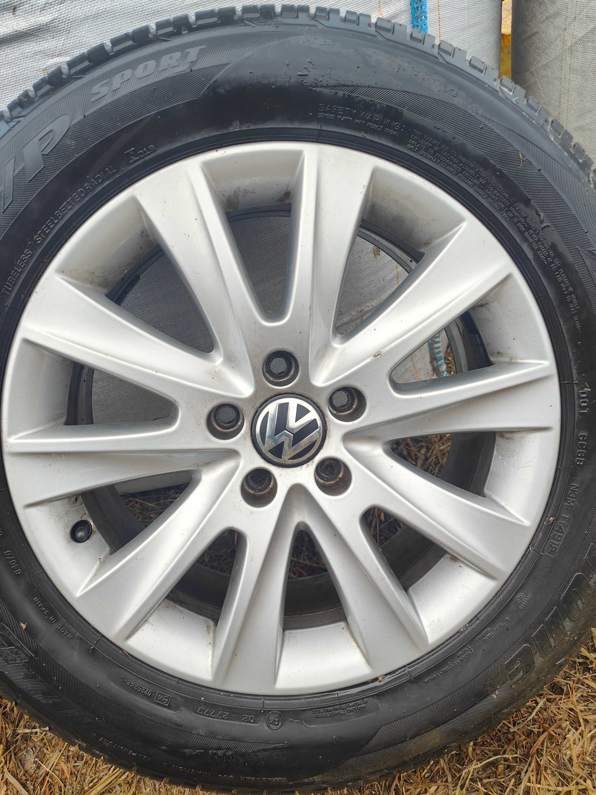 Koła 4 sztuki 17 cali VW Tiguan i inne 235/55-17