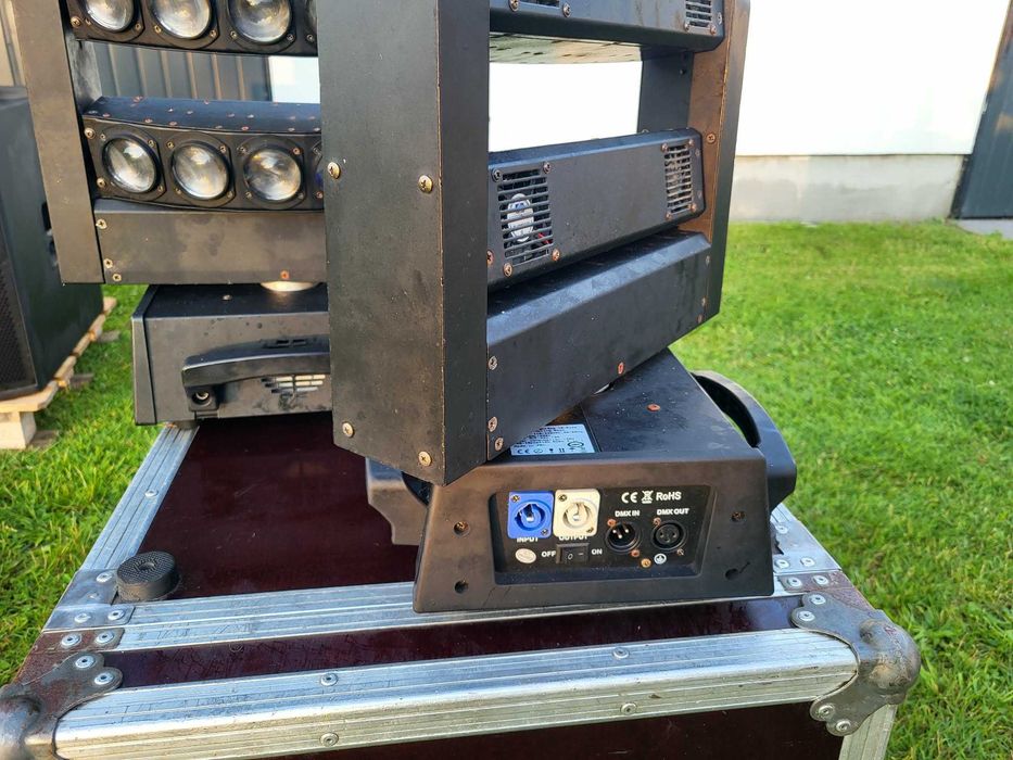 Ruchome głowy pod DMX led